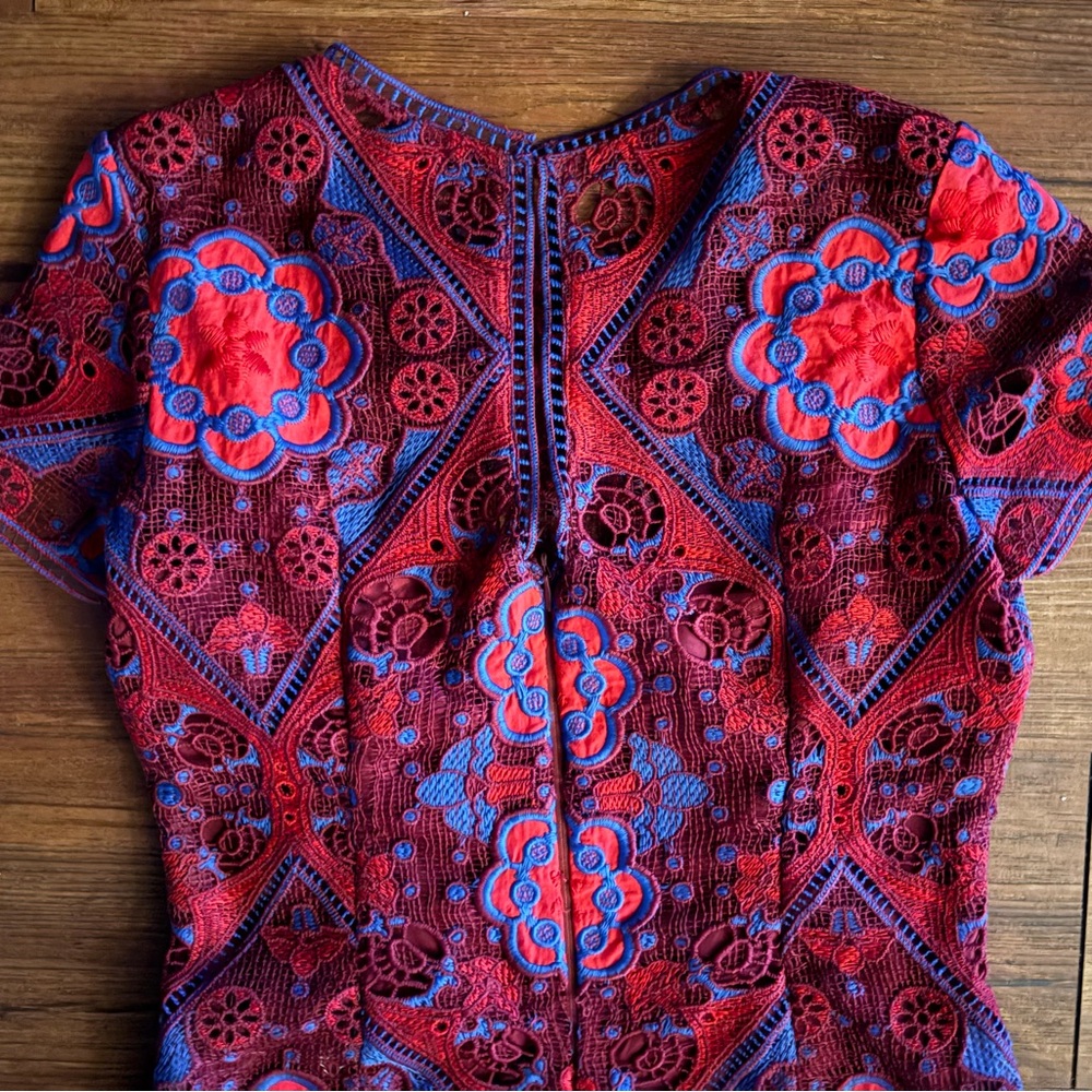Minuet Kodiak Crochet Lace Dress NWT - Picture 8 of 11